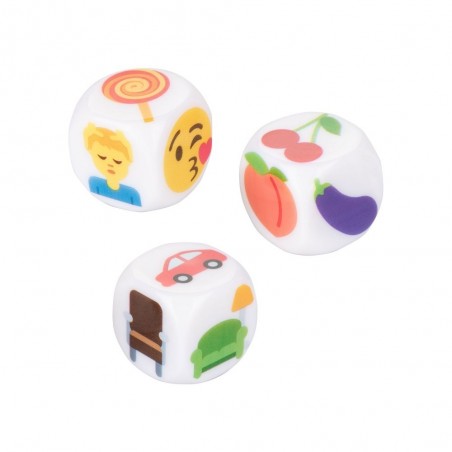 Jeux et Livres JEU DE DES COQUINS EMOJIS DE "CALEXOTICS" Jeux et Livres JEU DE DES COQUINS EMOJIS DE "CALEXOTICS"