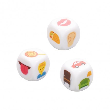 Jeux et Livres JEU DE DES COQUINS EMOJIS DE "CALEXOTICS" Jeux et Livres JEU DE DES COQUINS EMOJIS DE "CALEXOTICS"