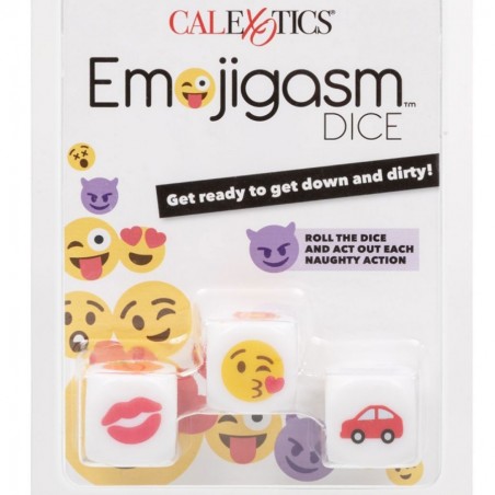 Jeux et Livres JEU DE DES COQUINS EMOJIS DE "CALEXOTICS" Jeux et Livres JEU DE DES COQUINS EMOJIS DE "CALEXOTICS"