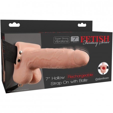 Love toys LOVE TOY CEINTURE VIBRANT 7" HOLLOW RECHARGEABLE DE "FETISH FANTASY SERIES" Love toys LOVE TOY CEINTURE VIBRANT 7" HOLLOW RECHARGEABLE DE "FETISH FANTASY SERIES"