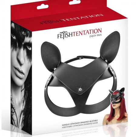 ACCESSOIRES MASQUE "CATWOMAN SIMILI CUIR" DE "FETISHTENTATION" ACCESSOIRES MASQUE "CATWOMAN SIMILI CUIR" DE "FETISHTENTATION"