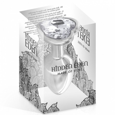 Plugs & Chapelets Anals PLUG METAL SILVER "GLORIA" TAILLE "S" DE "HIDDEN EDEN" Plugs & Chapelets Anals PLUG METAL SILVER "GLORIA" TAILLE "S" DE "HIDDEN EDEN"