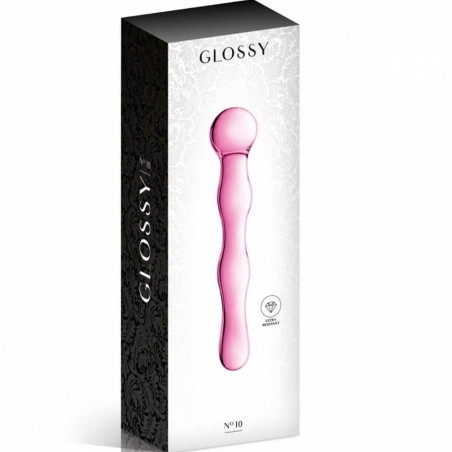 Love toys LOVETOY EN VERRE TRANSPARENT ROSE N°10 DE "GLOSSY" Love toys LOVETOY EN VERRE TRANSPARENT ROSE N°10 DE "GLOSSY"