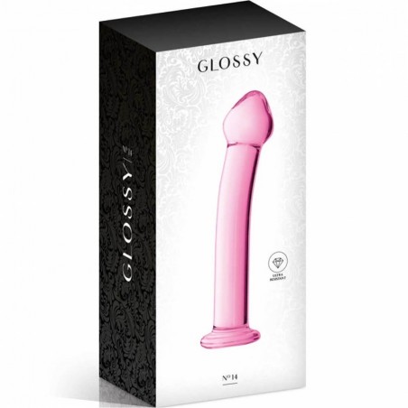 Love toys LOVETOY EN VERRE TRANSPARENT ROSE N°14 DE "GLOSSY" Love toys LOVETOY EN VERRE TRANSPARENT ROSE N°14 DE "GLOSSY"