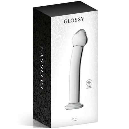 Love toys LOVETOY EN VERRE TRANSPARENT N°14 DE "GLOSSY" Love toys LOVETOY EN VERRE TRANSPARENT N°14 DE "GLOSSY"