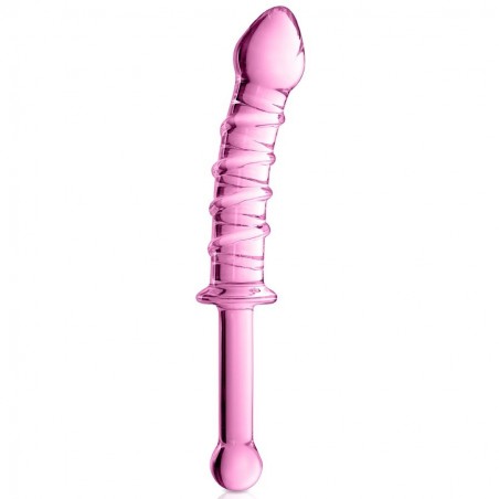 Love toys LOVETOY EN VERRE TRANSPARENT ROSE N°16 DE "GLOSSY" Love toys LOVETOY EN VERRE TRANSPARENT ROSE N°16 DE "GLOSSY"