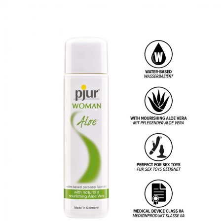 Bien-être LUBRIFIANT "WOMAN ALOE" VEGAN DE "PJUR" Bien-être LUBRIFIANT "WOMAN ALOE" VEGAN DE "PJUR"
