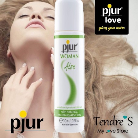 Bien-être LUBRIFIANT "WOMAN ALOE" VEGAN DE "PJUR" Bien-être LUBRIFIANT "WOMAN ALOE" VEGAN DE "PJUR"