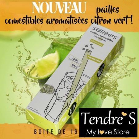Humour Gadgets Sexy PAILLES GOUT CITRON A CROQUER DE "SORBOS" BOITE DE 16 Humour Gadgets Sexy PAILLES GOUT CITRON A CROQUER DE "SORBOS" BOITE DE 16