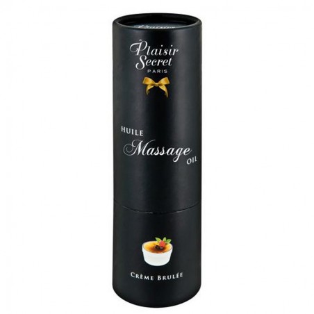 Bien-être HUILE DE MASSAGE "PLAISIR SECRET" COMESTIBLE PARFUM CREME BRULEE Bien-être HUILE DE MASSAGE "PLAISIR SECRET" COMESTIBLE PARFUM CREME BRULEE