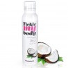 Bien-être MOUSSE DE MASSAGE "TICKLE MY BODY" PARFUM NOIX DE COCO Bien-être MOUSSE DE MASSAGE "TICKLE MY BODY" PARFUM NOIX DE COCO