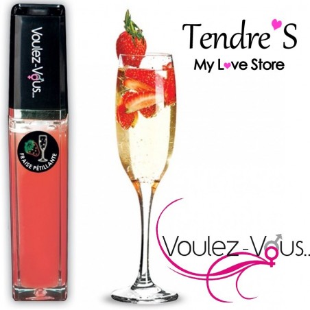 Bien-être GLOSS LUMINEUX EFFET CHAUD FROID A LA FRAISE PETILLANTE DE " VOULEZ VOUS" Bien-être GLOSS LUMINEUX EFFET CHAUD FROID A LA FRAISE PETILLANTE DE " VOULEZ VOUS"