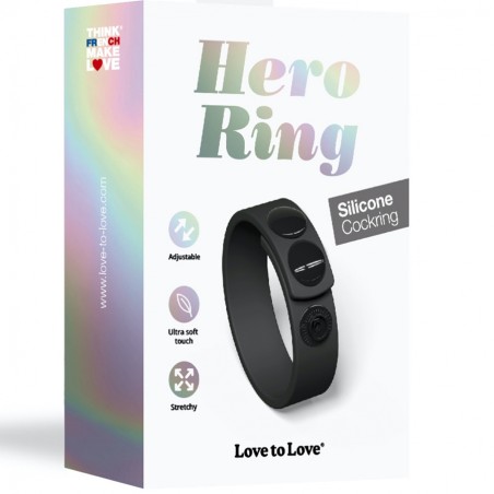 Accueil COCKRING "HERO RING BLACK" DE "LOVE TO LOVE" Accueil COCKRING "HERO RING BLACK" DE "LOVE TO LOVE"