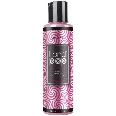 Bien-être GEL DE MASTURBATION GOURMAND "HANDI POP" FRAISE Bien-être GEL DE MASTURBATION GOURMAND "HANDI POP" FRAISE