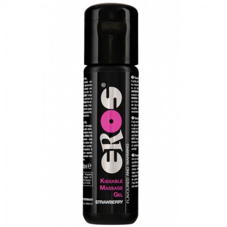 Bien-être GEL DE MASSAGE EMBRASSABLE ET CHAUFFANT A LA FRAISE DE "EROS" Bien-être GEL DE MASSAGE EMBRASSABLE ET CHAUFFANT A LA FRAISE DE "EROS"
