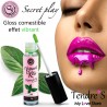 Bien-être GLOSS COMESTIBLE EFFET VIBRANT A LA MENTHE DE "SECRET PLAY" Bien-être GLOSS COMESTIBLE EFFET VIBRANT A LA MENTHE DE "SECRET PLAY"