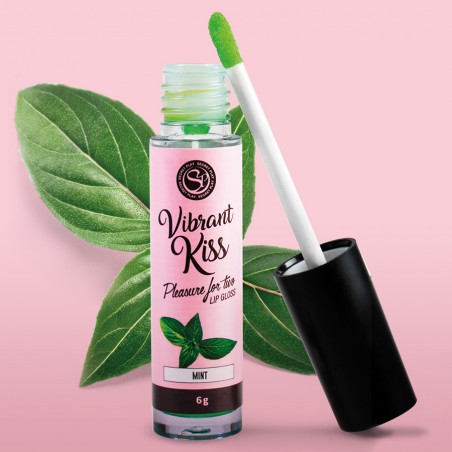 Bien-être GLOSS COMESTIBLE EFFET VIBRANT A LA MENTHE DE "SECRET PLAY" Bien-être GLOSS COMESTIBLE EFFET VIBRANT A LA MENTHE DE "SECRET PLAY"