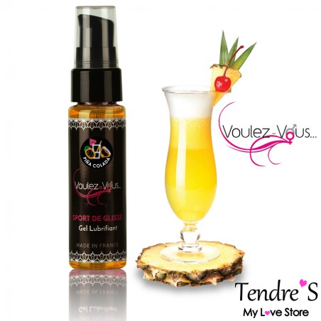 Bien-être LUBRIFIANT "SPORT DE GLISSE" PINA COLADA DE "VOULEZ VOUS" Bien-être LUBRIFIANT "SPORT DE GLISSE" PINA COLADA DE "VOULEZ VOUS"