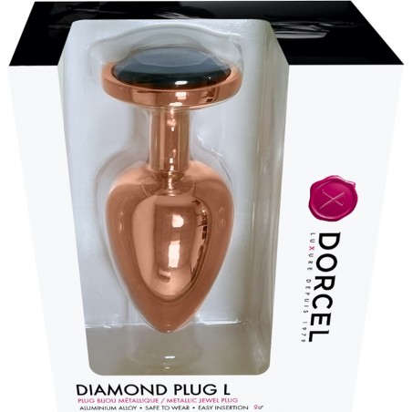 Plugs & Chapelets Anals PLUG "DIAMOND" GOLD ROSE TAILLE "L" DE "DORCEL" Plugs & Chapelets Anals PLUG "DIAMOND" GOLD ROSE TAILLE "L" DE "DORCEL"