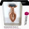 Plugs & Chapelets Anals PLUG "DIAMOND" GOLD ROSE TAILLE "S" DE "DORCEL" Plugs & Chapelets Anals PLUG "DIAMOND" GOLD ROSE TAILLE "S" DE "DORCEL"