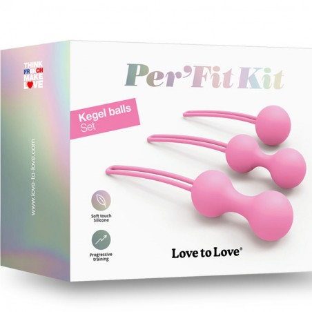 Love toys BOULES DE GEISHA ROSES "PER FIT KIT" DE "LOVE TO LOVE" Love toys BOULES DE GEISHA ROSES "PER FIT KIT" DE "LOVE TO LOVE"