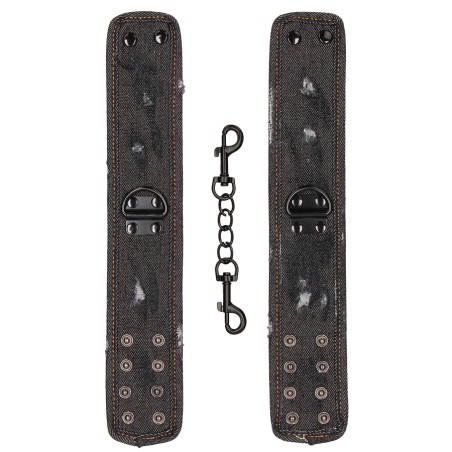 ACCESSOIRES MENOTTES POUR CHEVILLES "TOUGH DENIM STYLE" DE "OUCH" ACCESSOIRES MENOTTES POUR CHEVILLES "TOUGH DENIM STYLE" DE "OUCH"