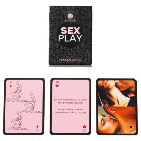 Jeux et Livres JEU DE CARTES "SEX PLAY" DE "SECRET PLAY" Jeux et Livres JEU DE CARTES "SEX PLAY" DE "SECRET PLAY"
