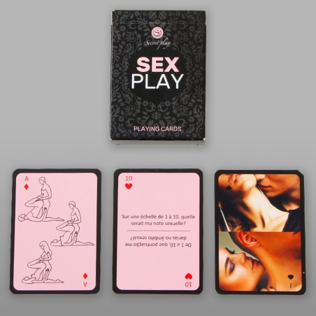 Jeux et Livres JEU DE CARTES "SEX PLAY" DE "SECRET PLAY" Jeux et Livres JEU DE CARTES "SEX PLAY" DE "SECRET PLAY"