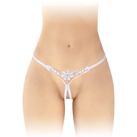 Lingerie STRING BLANC OUVERT "DANUTA" DE "FASHION SECRET" Lingerie STRING BLANC OUVERT "DANUTA" DE "FASHION SECRET"