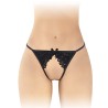 Lingerie STRING NOIR OUVERT "SANDRA" DE "FASHION SECRET" Lingerie STRING NOIR OUVERT "SANDRA" DE "FASHION SECRET"