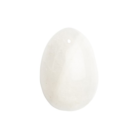 Love toys OEUF DE YONI EN PIERRE DE QUARTZ BLANC DE "LA GEMMES" TAILLE M Love toys OEUF DE YONI EN PIERRE DE QUARTZ BLANC DE "LA GEMMES" TAILLE M