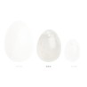 Love toys OEUF DE YONI EN PIERRE DE QUARTZ BLANC DE "LA GEMMES" TAILLE M Love toys OEUF DE YONI EN PIERRE DE QUARTZ BLANC DE "LA GEMMES" TAILLE M
