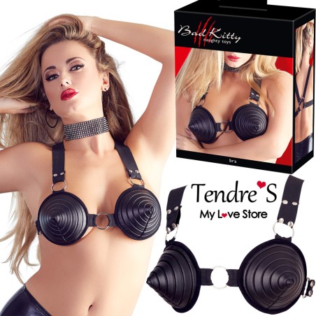 ACCESSOIRES SOUTIEN GORGE CONIQUE UNISEX DE "BAD KITTY" ACCESSOIRES SOUTIEN GORGE CONIQUE UNISEX DE "BAD KITTY"