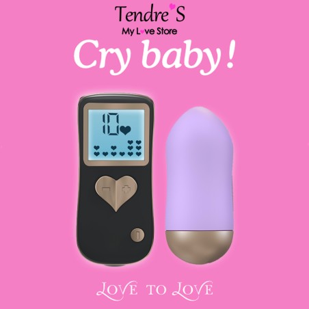 Love toys OEUF VIBRANT "CRY BABY" VIOLET PARME DE "LOVE TO LOVE" Love toys OEUF VIBRANT "CRY BABY" VIOLET PARME DE "LOVE TO LOVE"