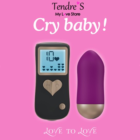 Love toys OEUF VIBRANT "CRY BABY" VIOLET DE "LOVE TO LOVE" Love toys OEUF VIBRANT "CRY BABY" VIOLET DE "LOVE TO LOVE"