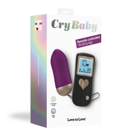 Love toys OEUF VIBRANT "CRY BABY" VIOLET DE "LOVE TO LOVE" Love toys OEUF VIBRANT "CRY BABY" VIOLET DE "LOVE TO LOVE"