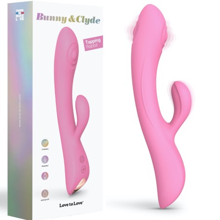 Love toys RABBIT "BUNNY & CLYDE" PINK DE "LOVE TO LOVE" Love toys RABBIT "BUNNY & CLYDE" PINK DE "LOVE TO LOVE"
